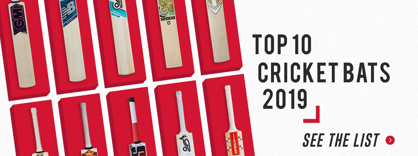 TOP 10 CRICKET BATS 2019