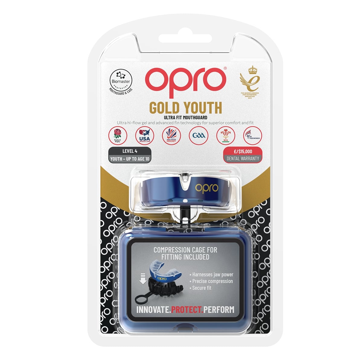 Opro Self-Fit Gold Youth Mouthguard - Kingsgrove Sports
