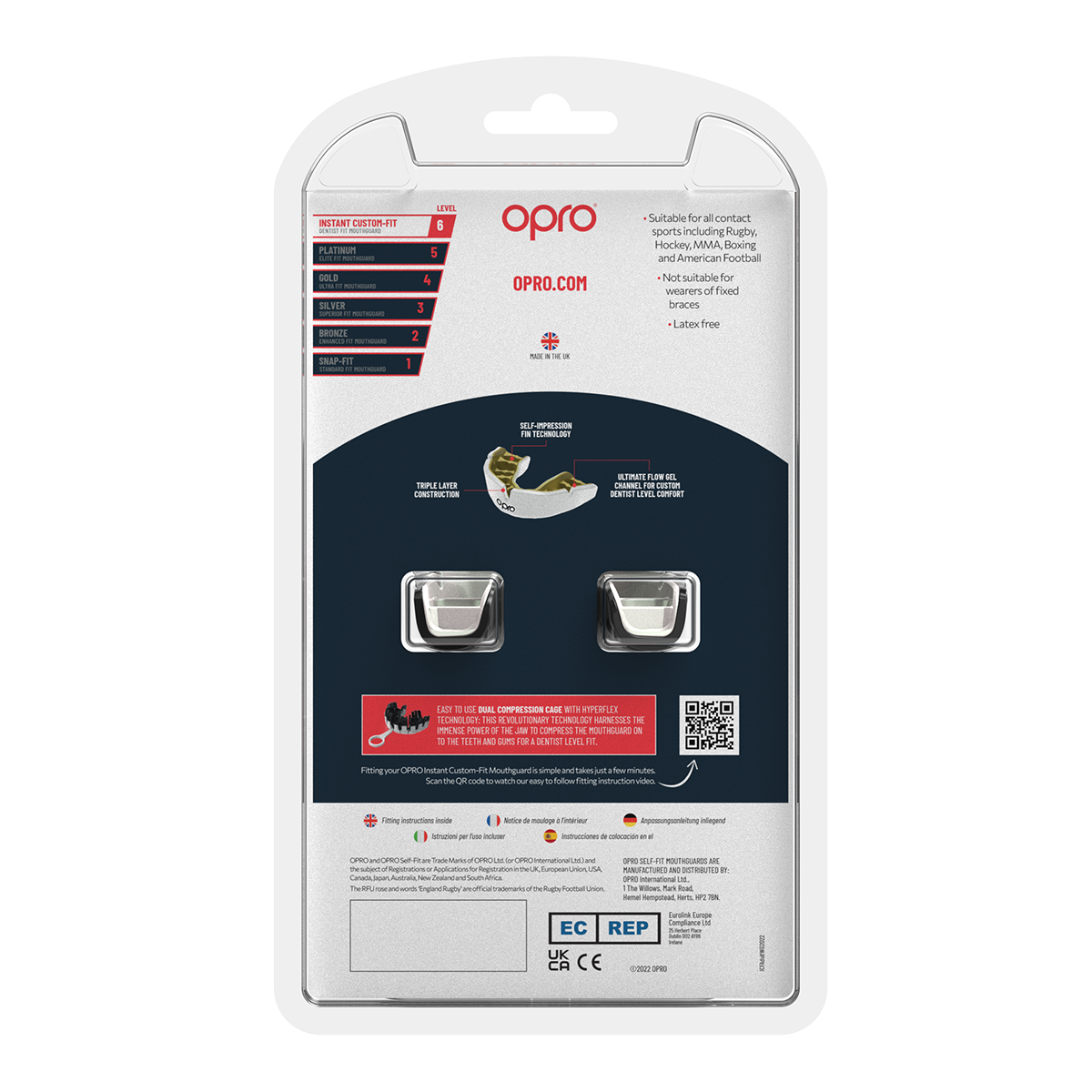 Opro Instant Custom-Fit Mouthguard - Kingsgrove Sports