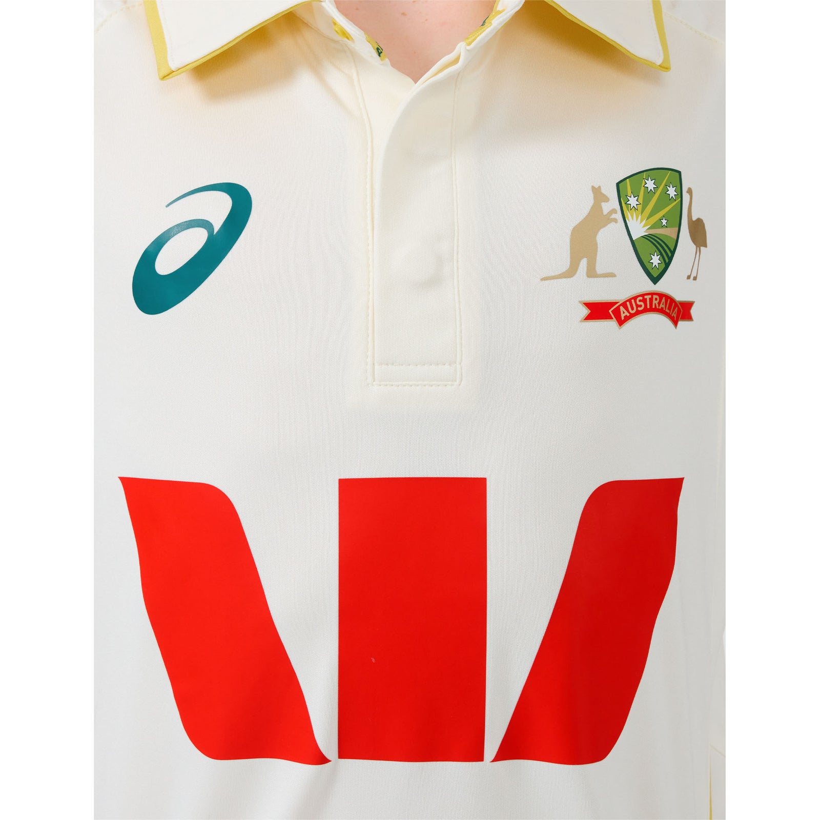 Asics Cricket Australia 26 Replica Test Shirt Youth