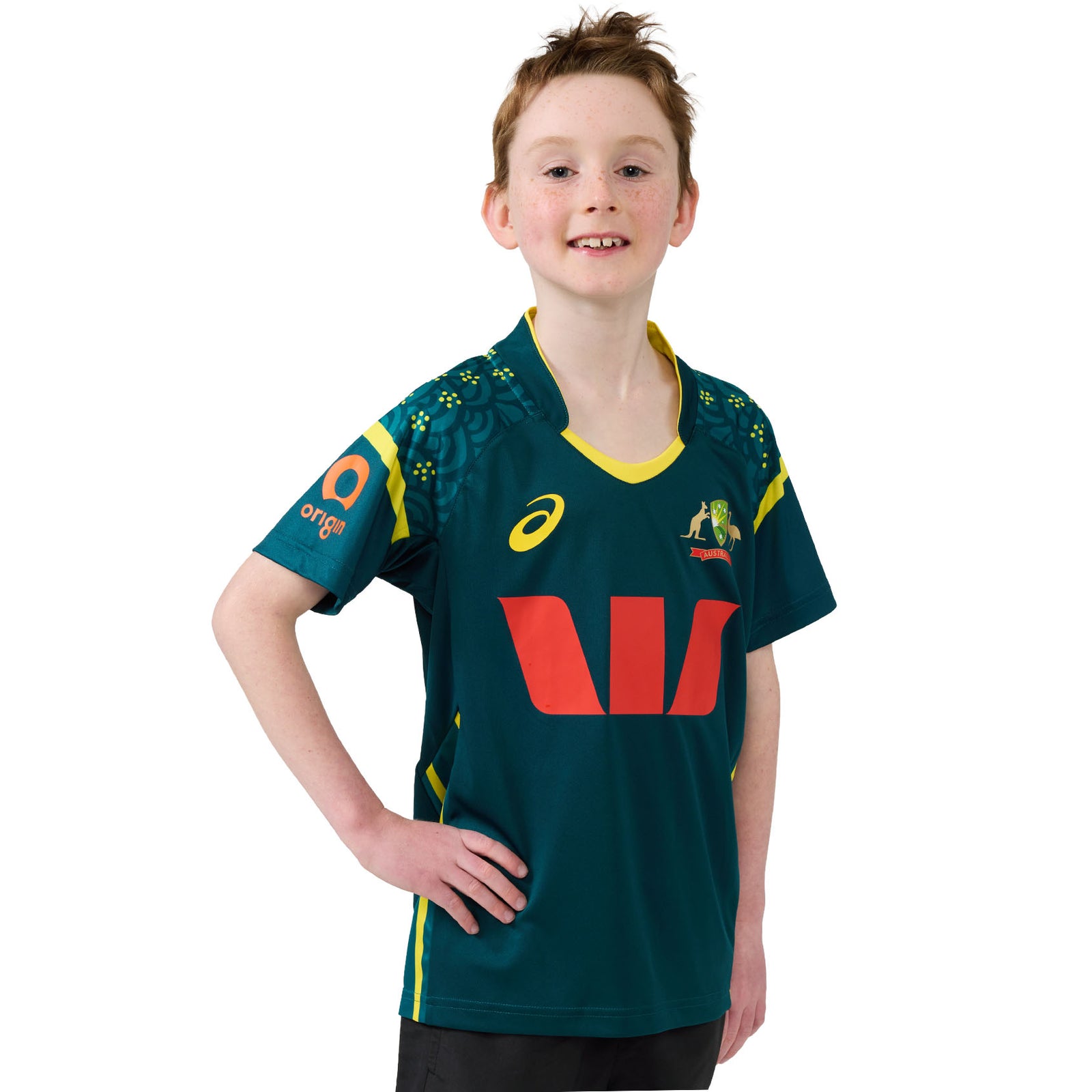 Asics Cricket Australia 26 Replica T20 Shirt Youth
