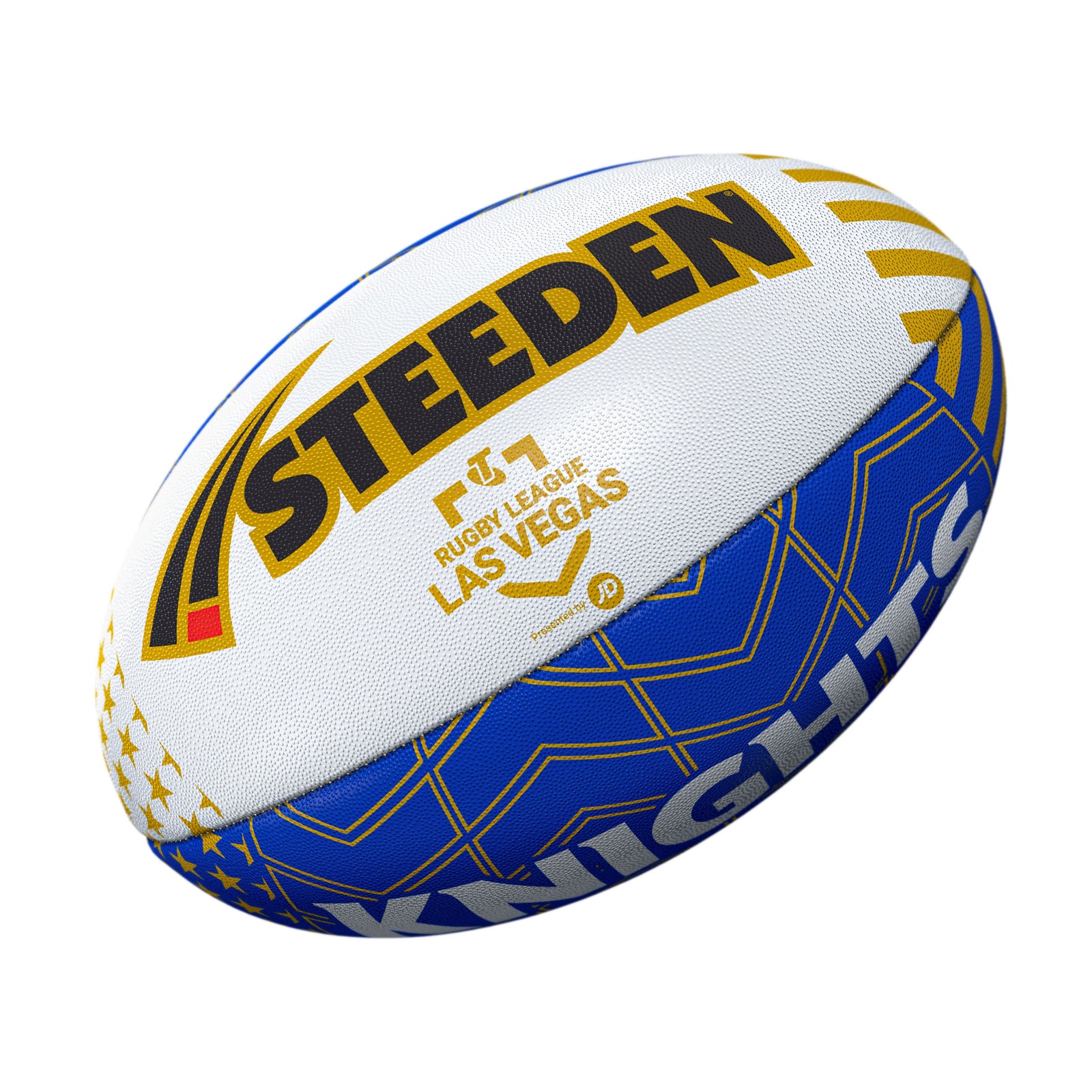 2026 Steeden NRL Las Vegas Newcastle Knights Supporter Rugby League Ball - Kingsgrove Sports