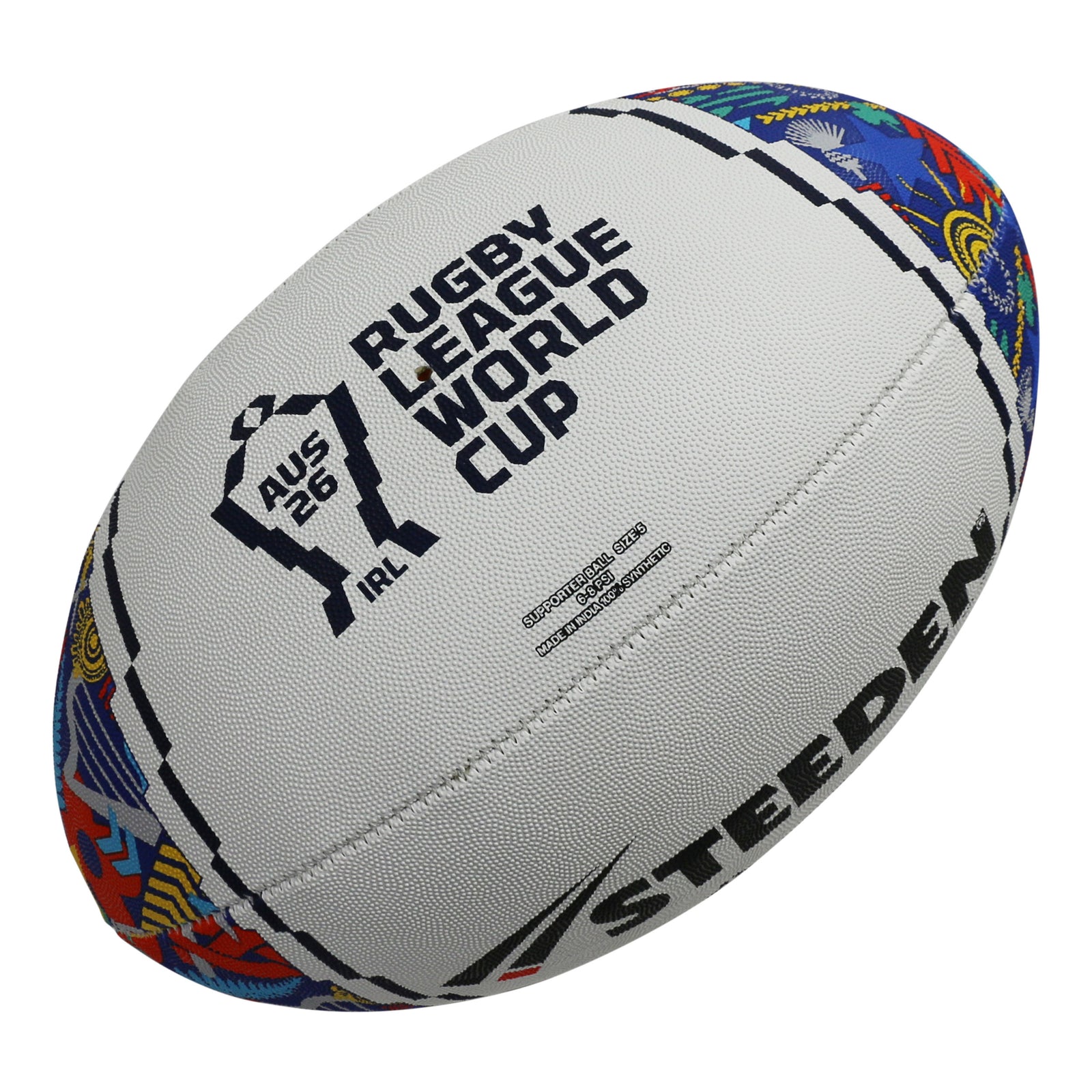 Steeden 2026 Rugby League World Cup Supporter Ball