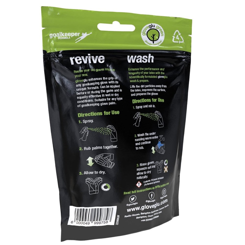 GloveGlu Combo: 120mL GloveGlu Original & 50mL Wash and Prepare - Kingsgrove Sports