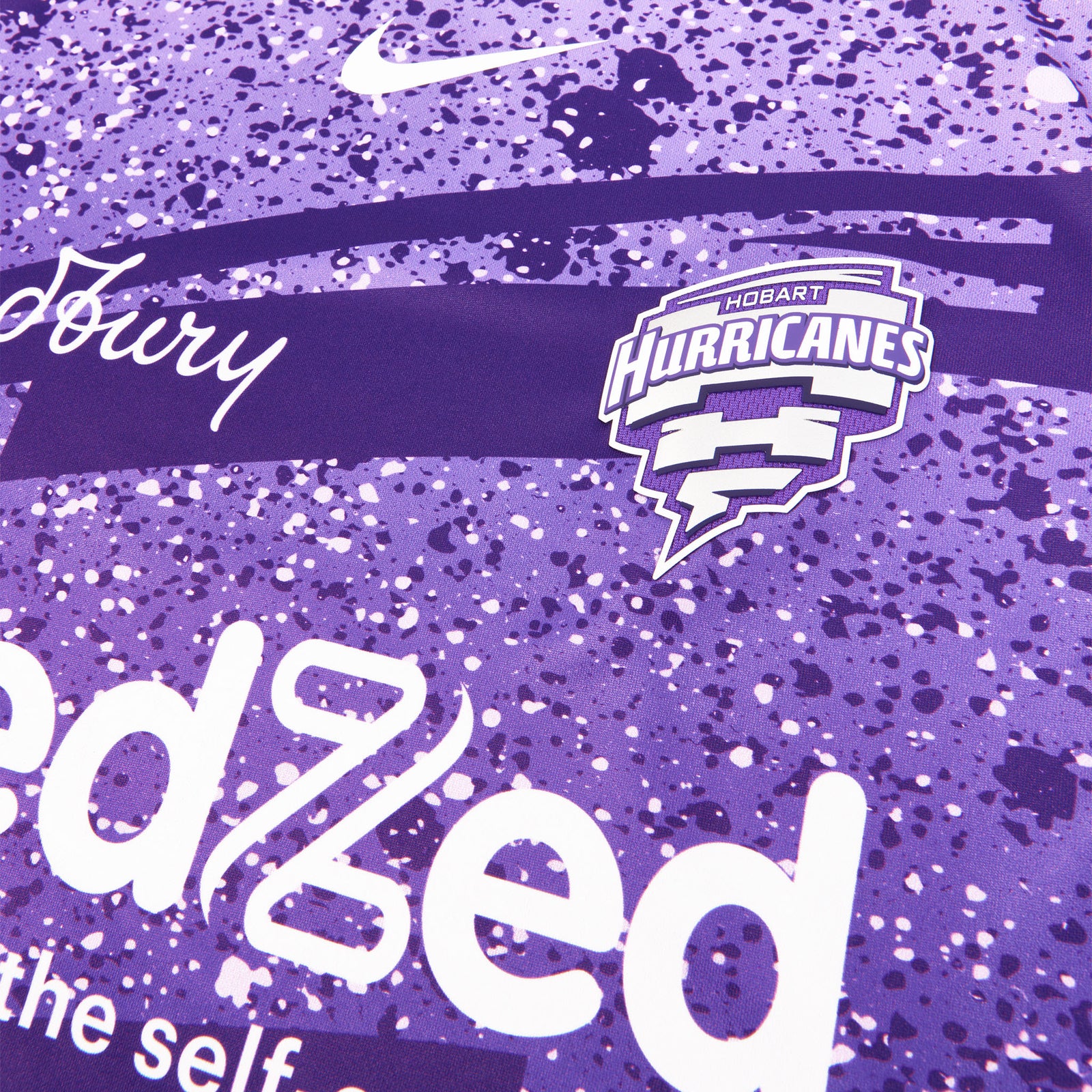 2024 Hobart Hurricanes Promo Match BBL Youth Home Jersey