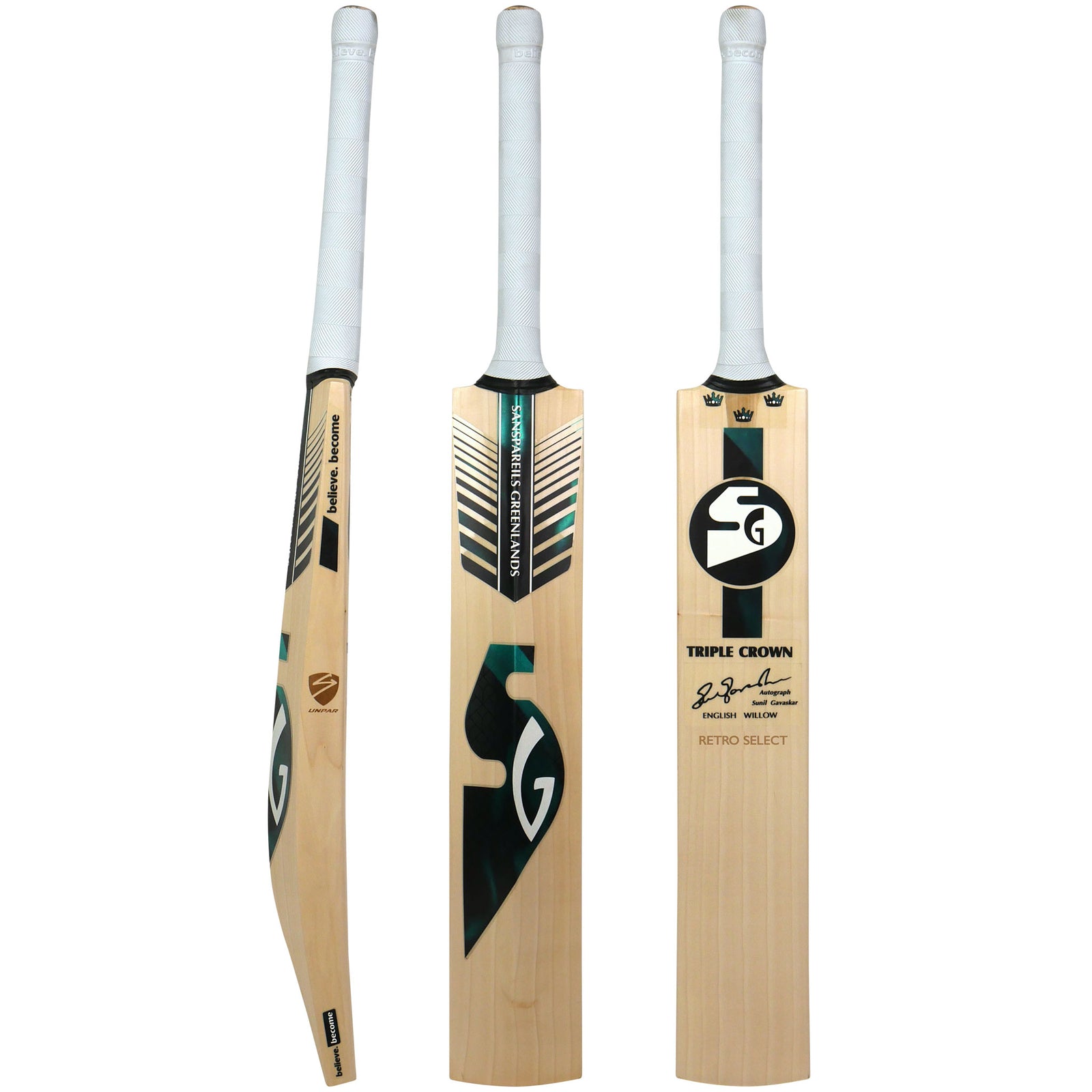 SG Triple Crown Retro Select Junior Cricket Bat