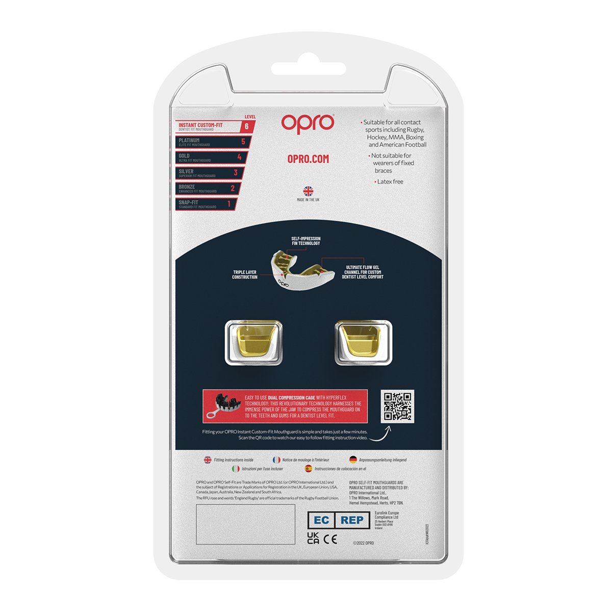 Opro Instant Custom-Fit Mouthguard - Kingsgrove Sports