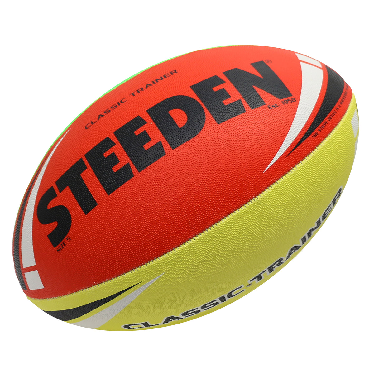Steeden Classic Trainer Rugby League Ball - Kingsgrove Sports
