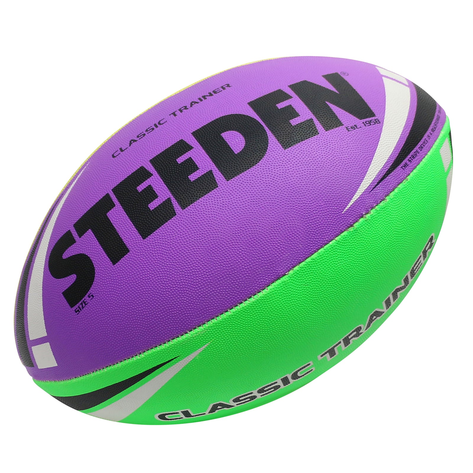 Steeden Classic Trainer Rugby League Ball - Kingsgrove Sports