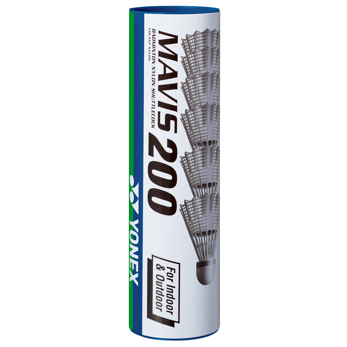 Yonex Mavis 200 Nylon Shuttlecock (6 Pack)