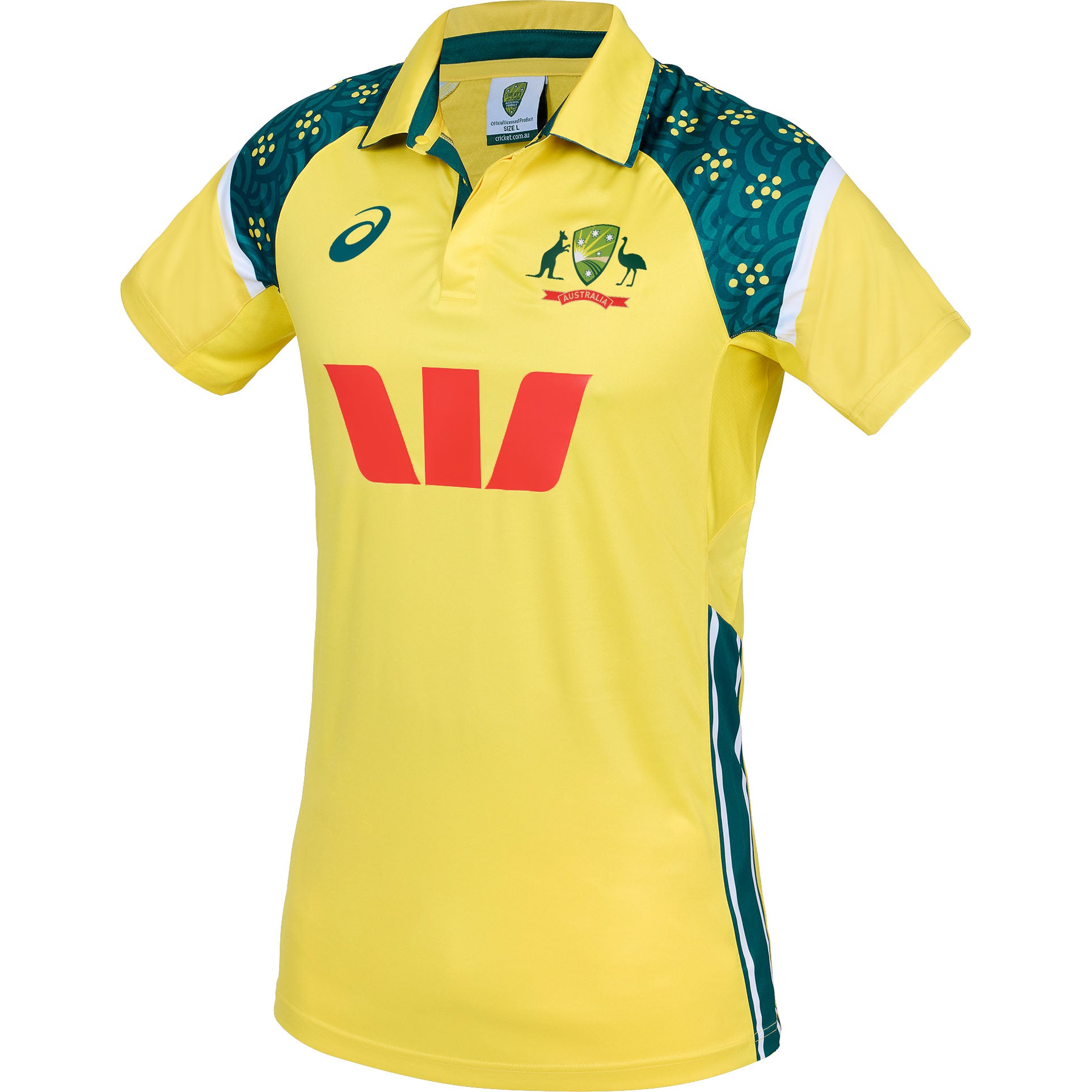 Asics Cricket Australia 25 Replica ODI Home Shirt
