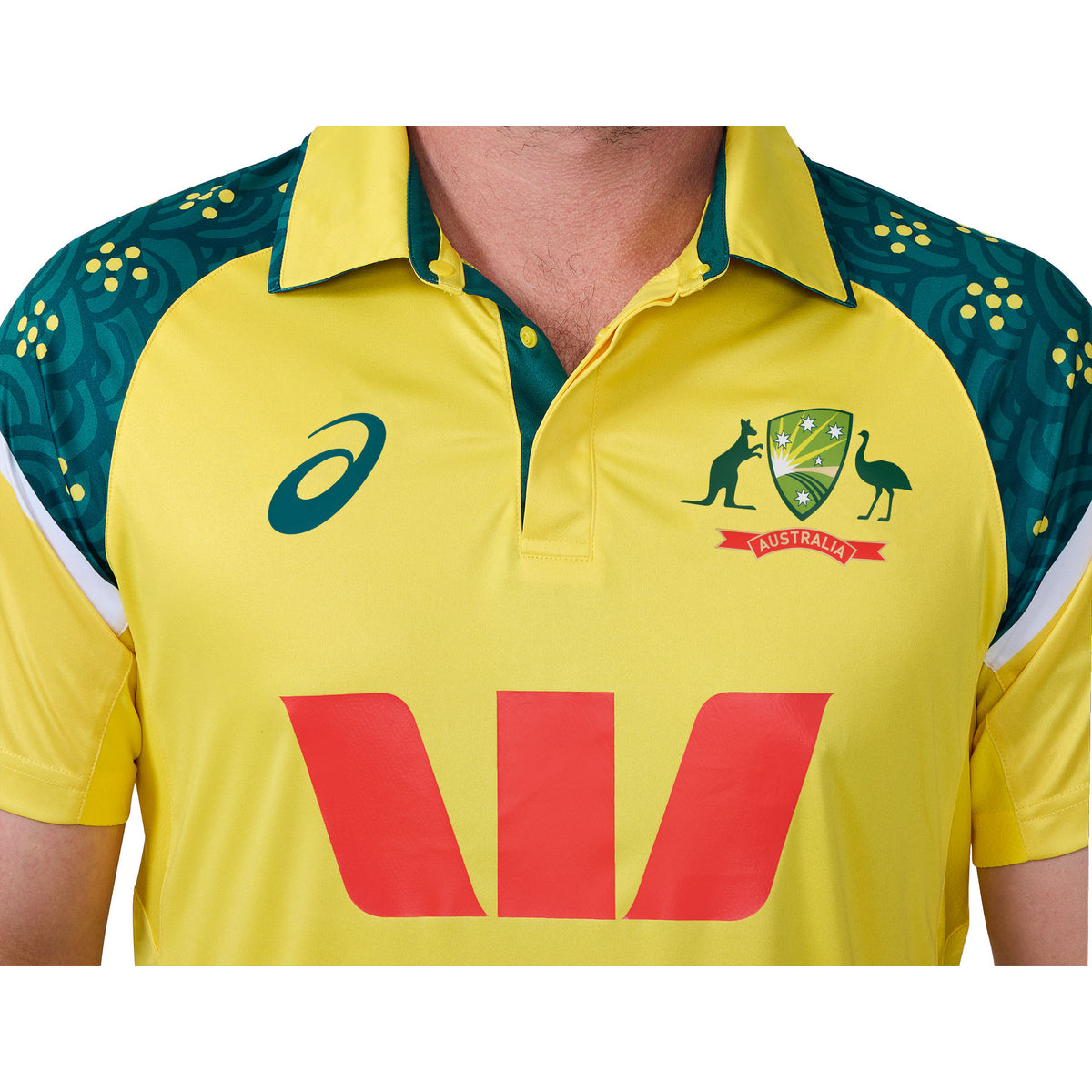 Asics Cricket Australia 25 Replica ODI Home Shirt
