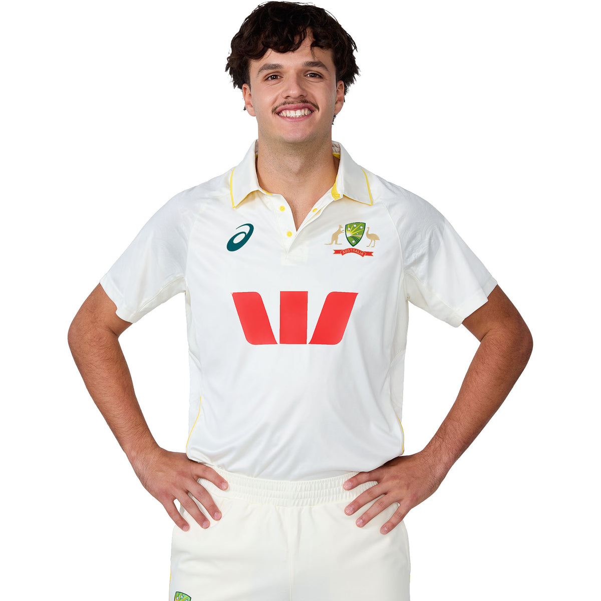 Asics Cricket Australia 25 Replica Test Shirt