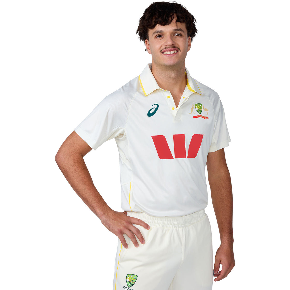 Asics Cricket Australia 25 Replica Test Shirt