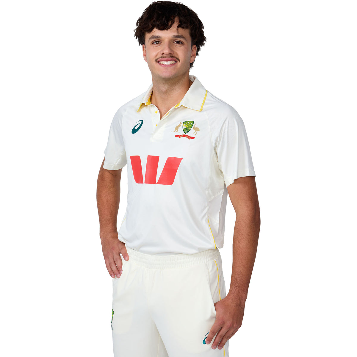 Asics Cricket Australia 25 Replica Test Shirt