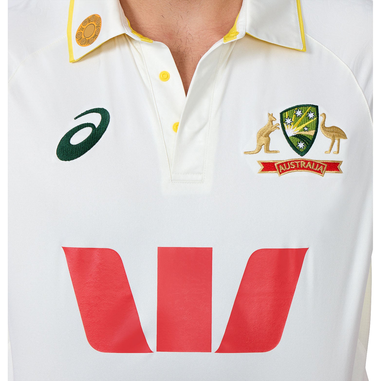 Asics Cricket Australia 25 Replica Test Shirt