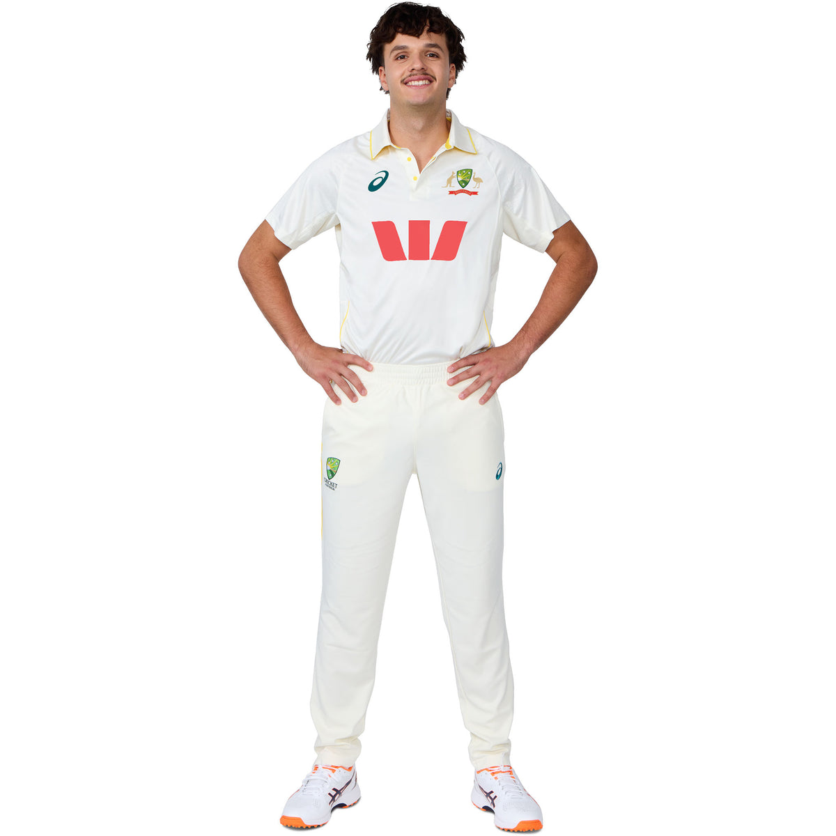 Asics Cricket Australia 25 Replica Test Shirt