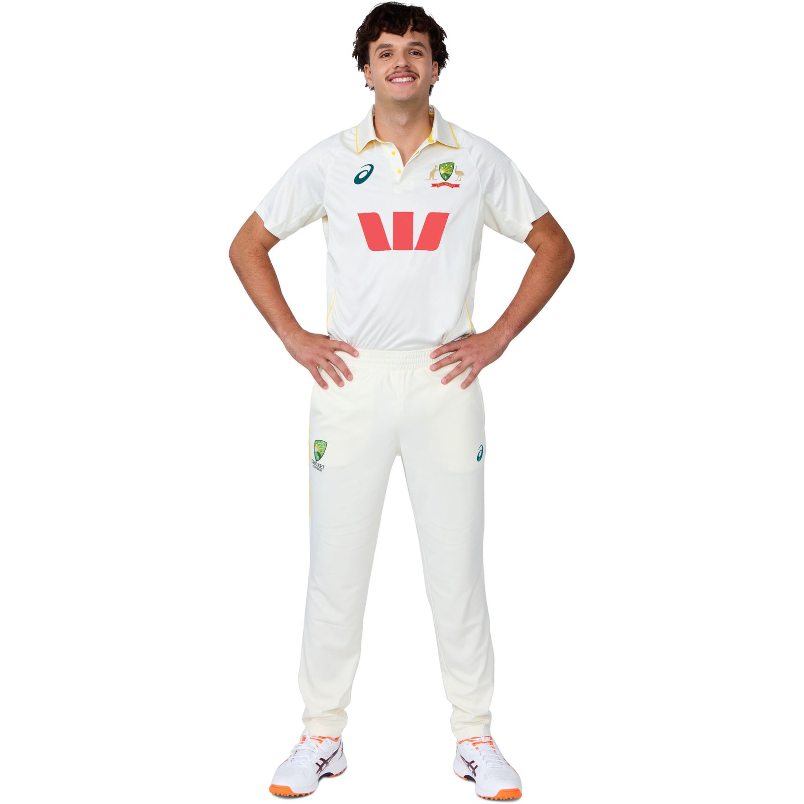 Asics Cricket Australia 25 Replica Test Shirt