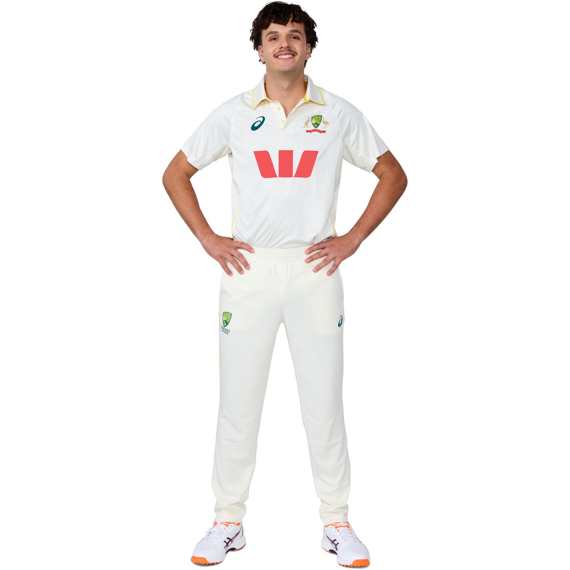 Asics Cricket Australia 25 Replica Test Shirt