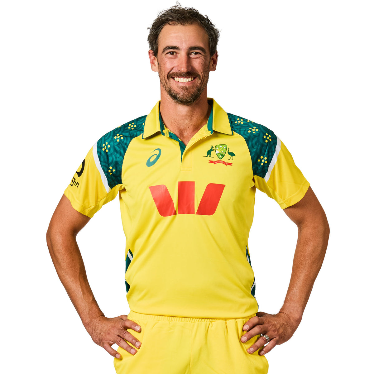 Asics Cricket Australia 26 Replica ODI Home Shirt