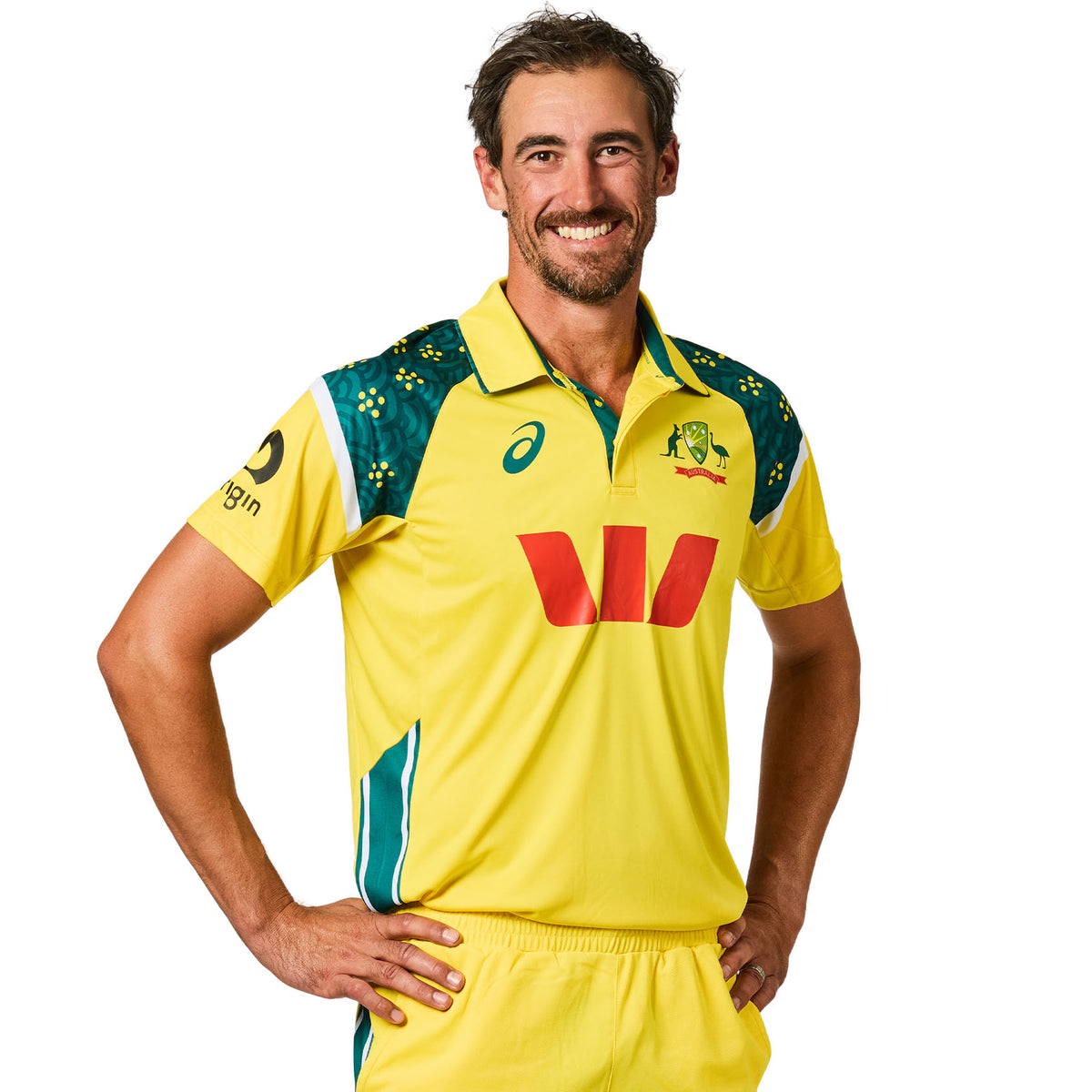 Asics Cricket Australia 26 Replica ODI Home Shirt