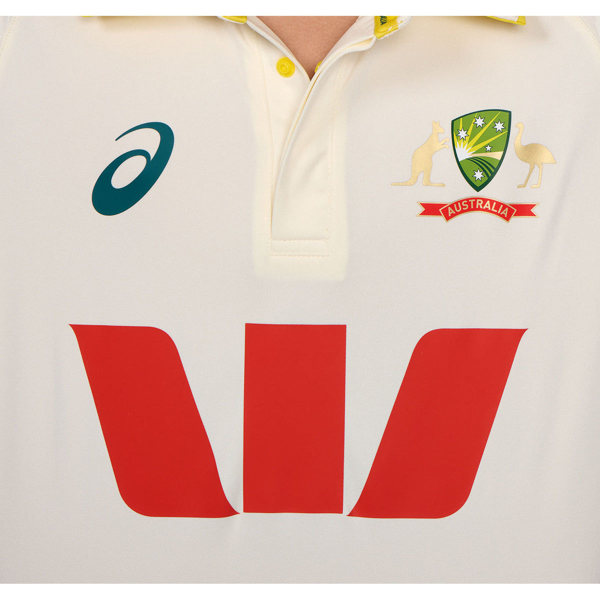 Asics Cricket Australia 25 Replica Test Shirt Youth