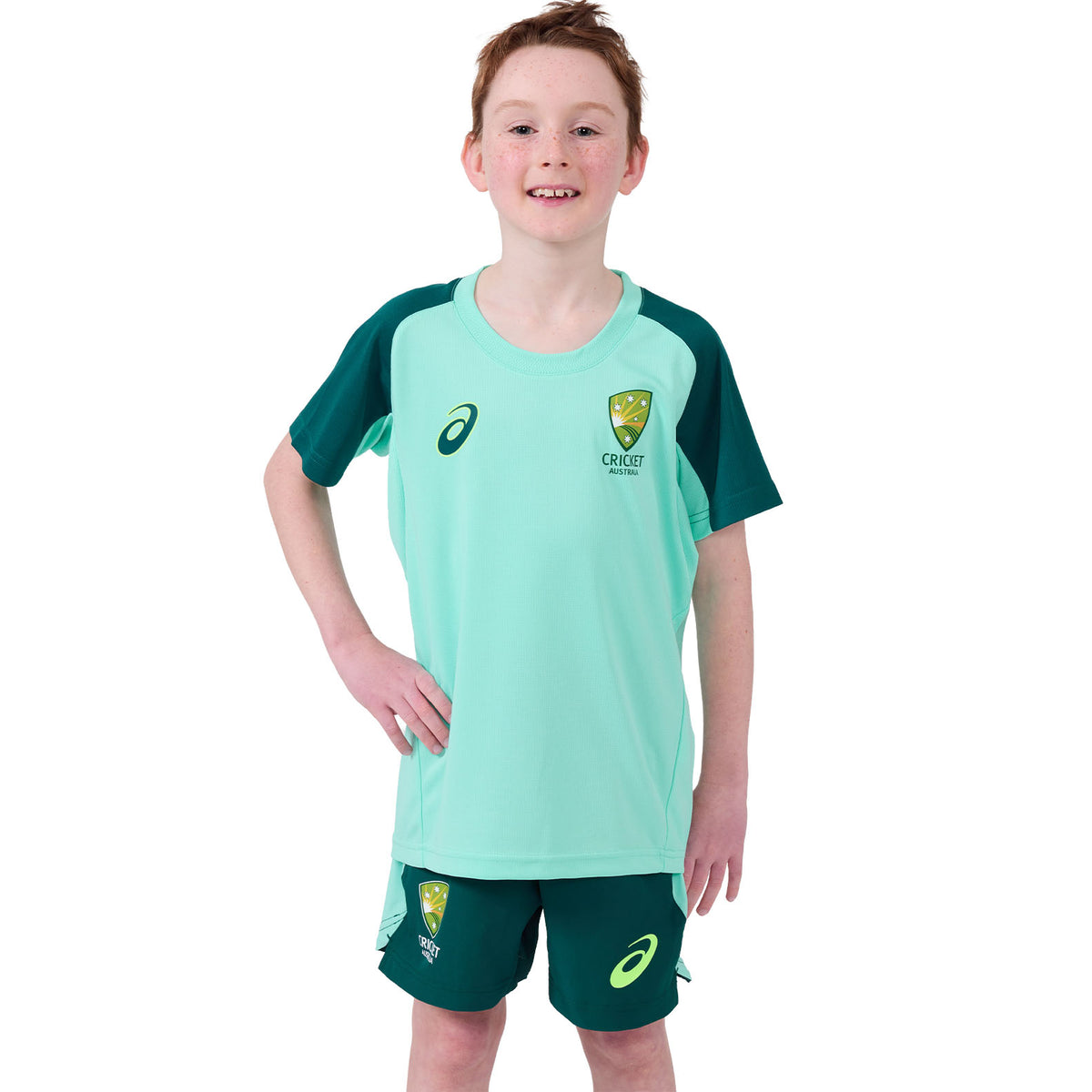 Asics Cricket Australia 26 Training Tee Youth