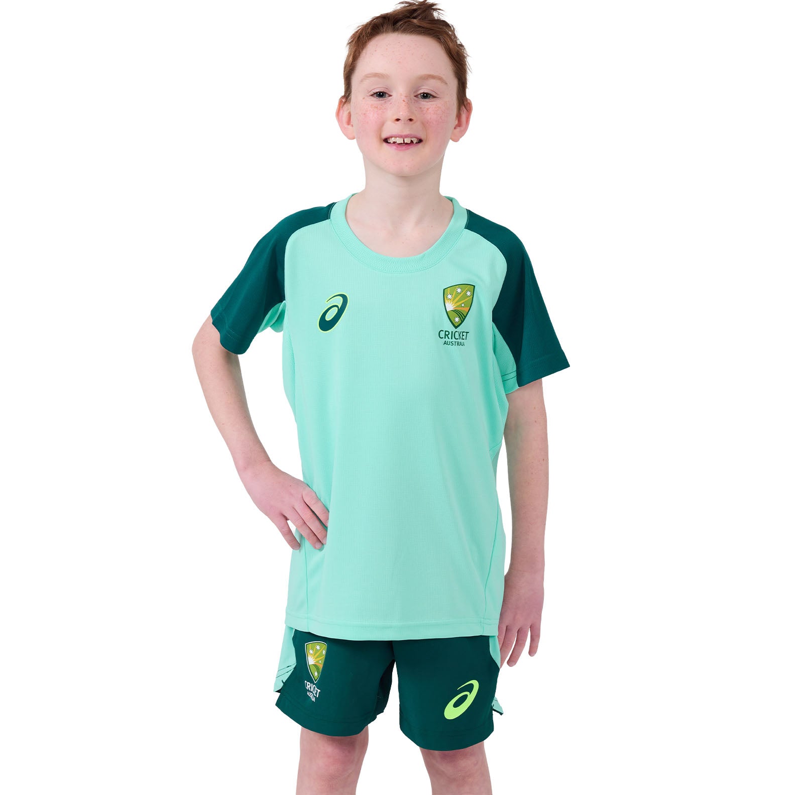 Asics Cricket Australia 26 Training Tee Youth