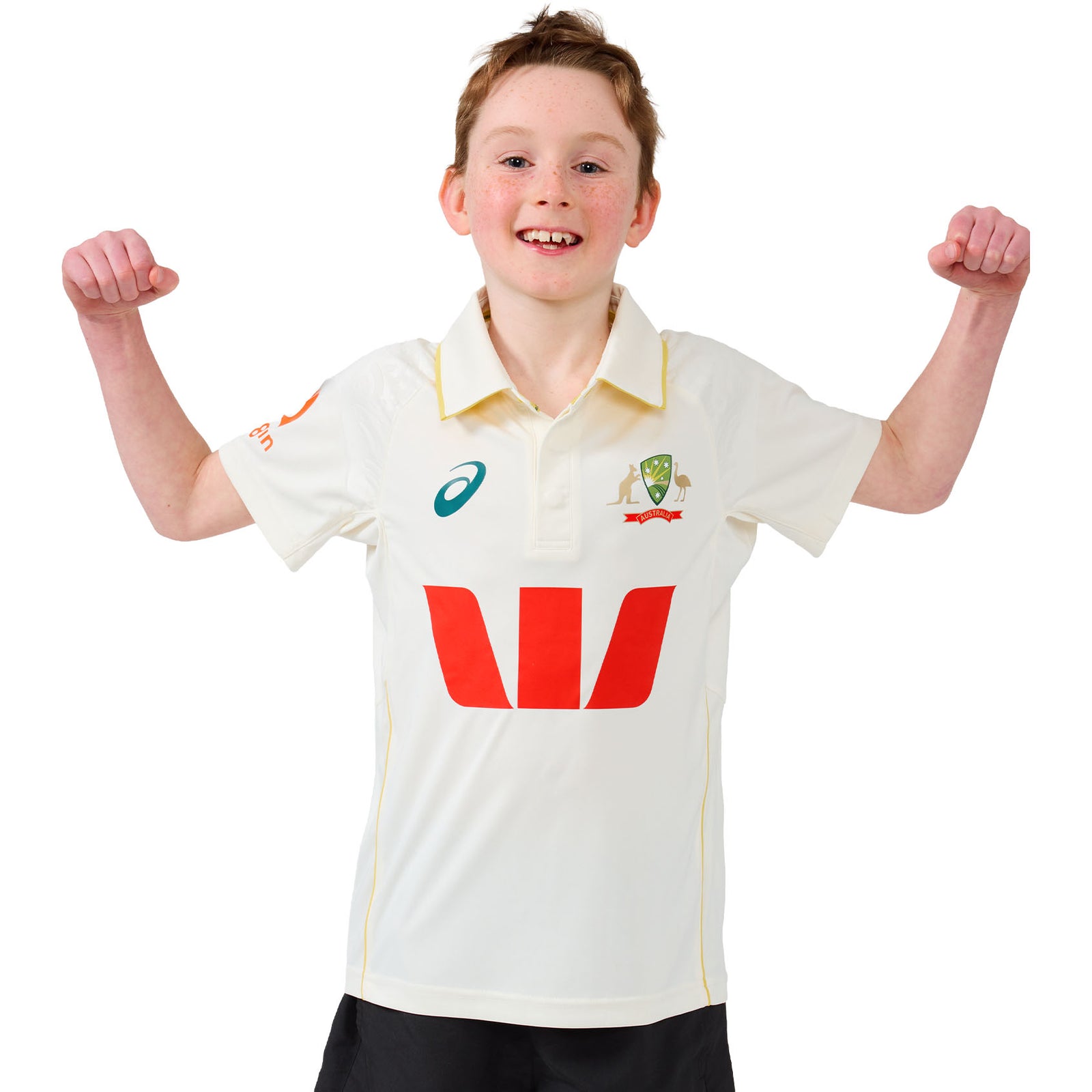 Asics Cricket Australia 26 Replica Test Shirt Youth