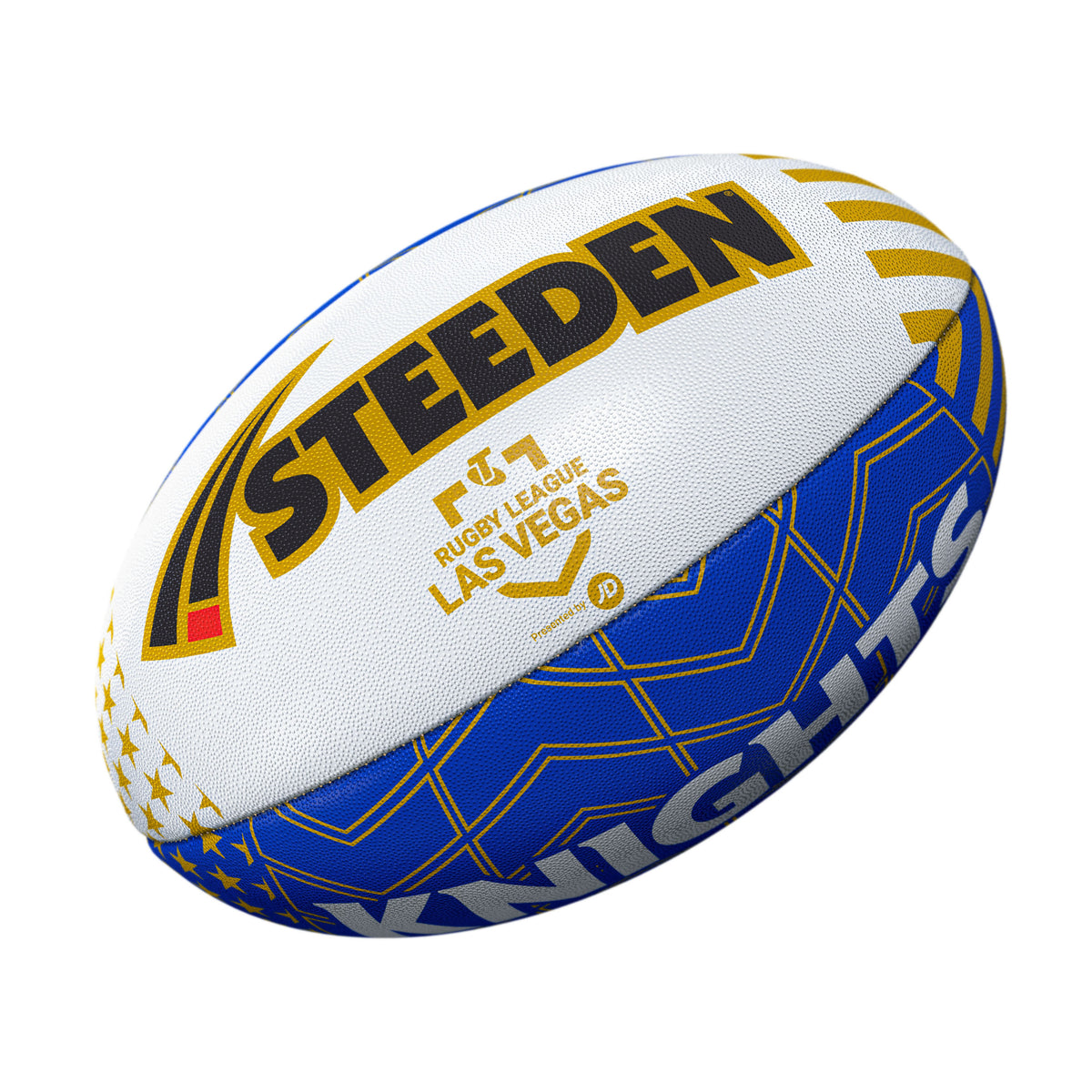 2026 Steeden NRL Las Vegas Newcastle Knights Supporter Rugby League Ball - Kingsgrove Sports