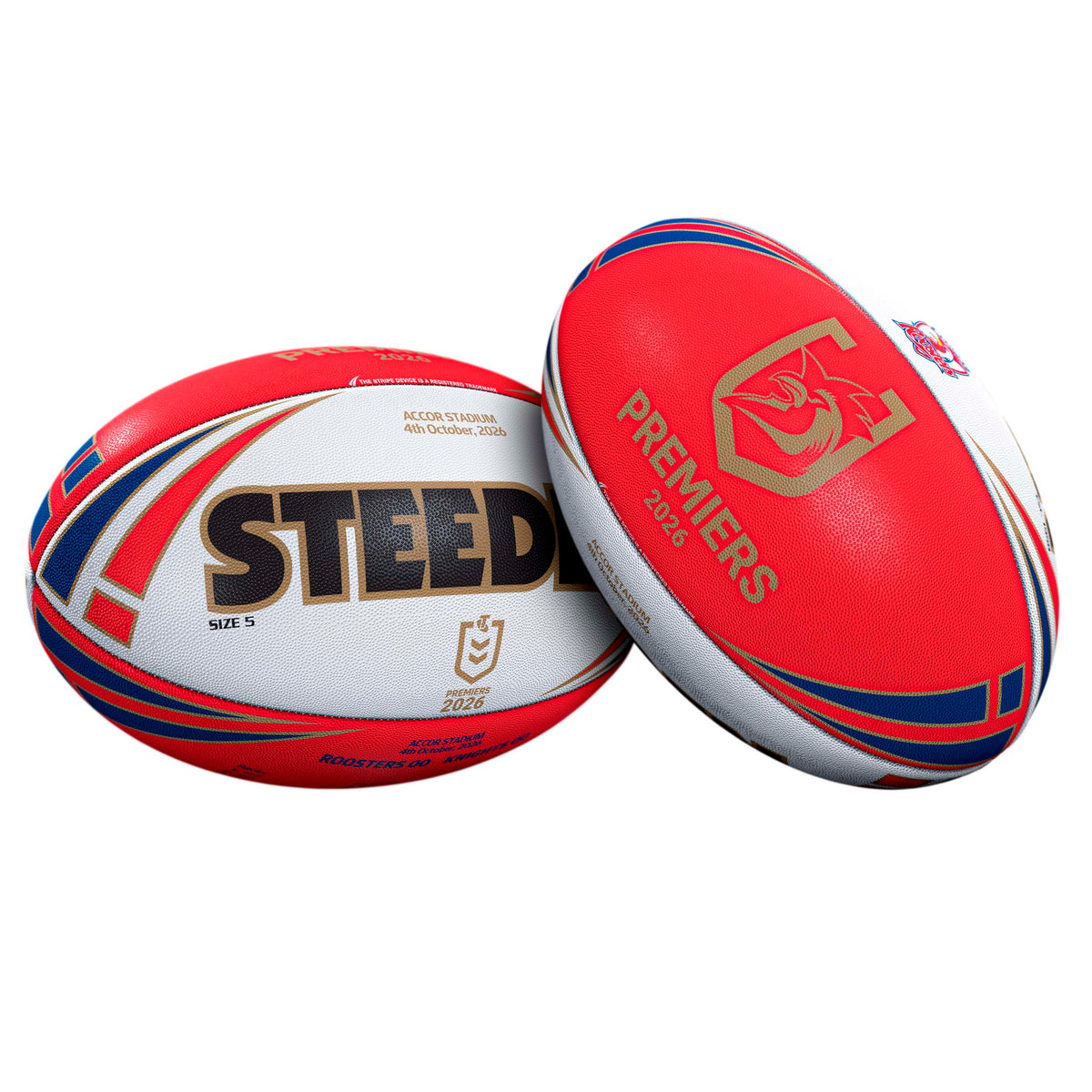 Steeden Sydney Roosters 2026 Premiers Ball (Delivery December 2026)