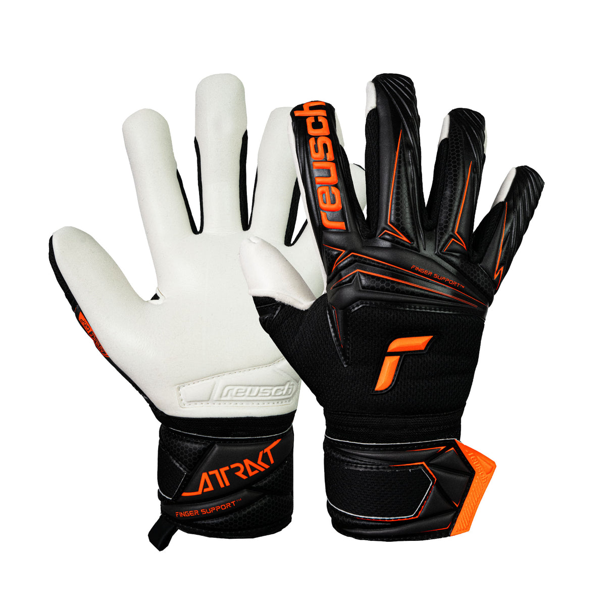 Reusch Attrakt Advance Finger Save Goal Keeping Glove - Kingsgrove Sports