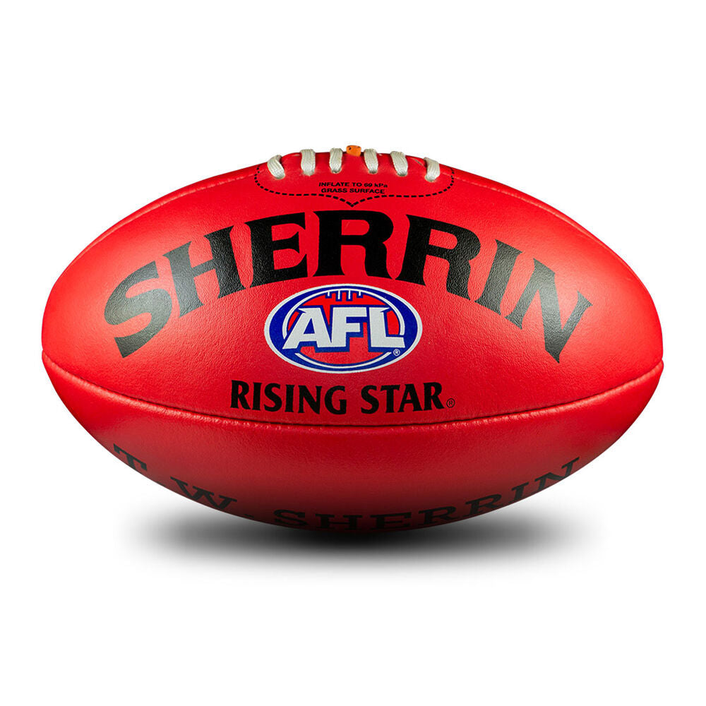 Sherrin AFL Rising Star Leather Ball