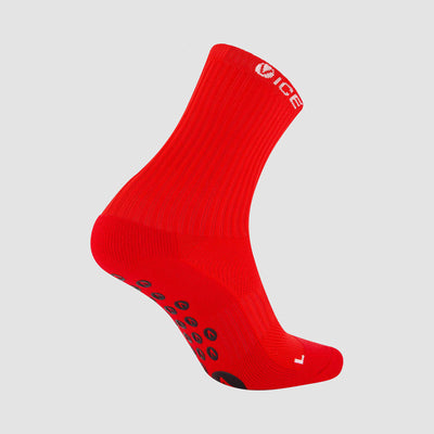 Vice Crew Length Grip Sock