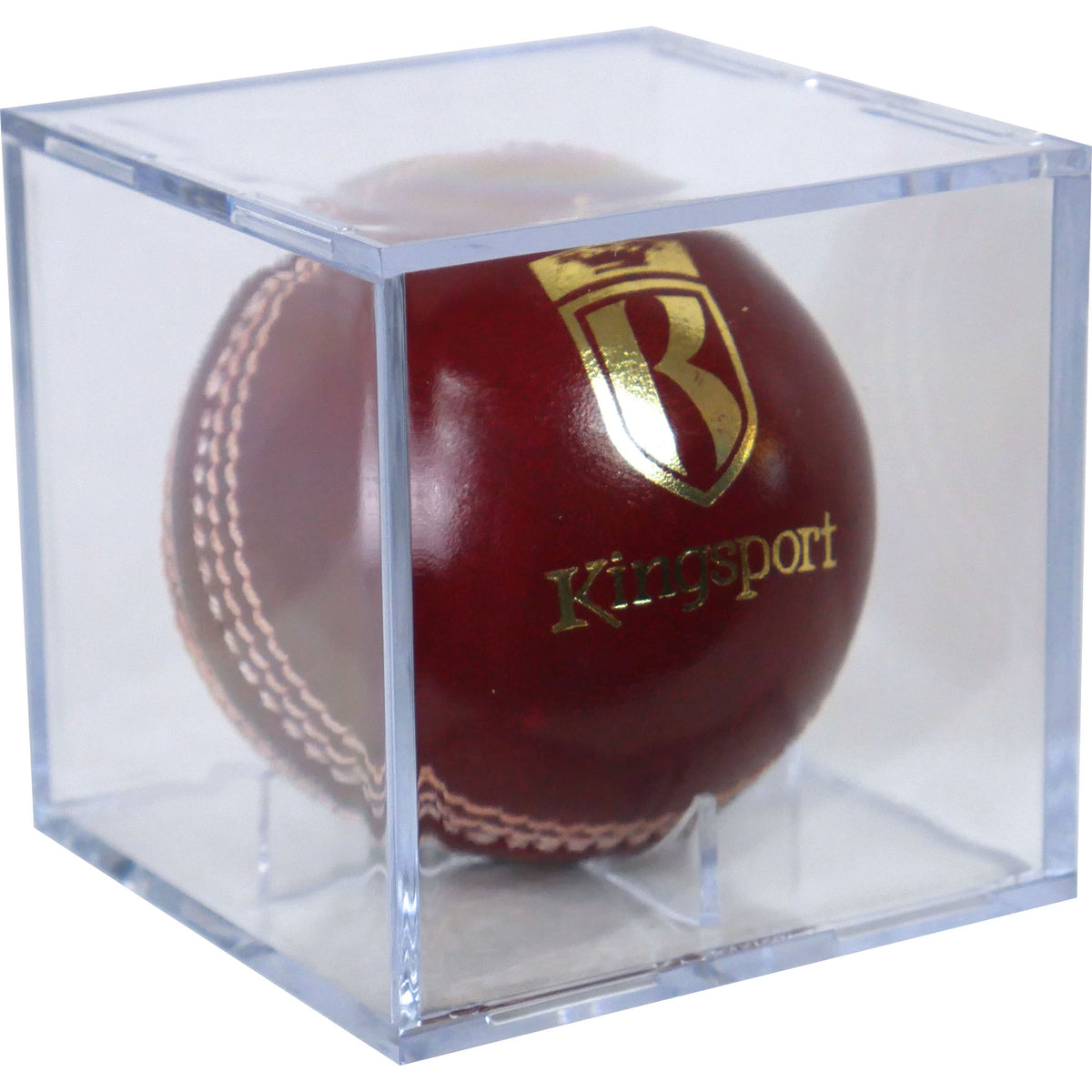 Acrylic Cube Cricket Ball Holder - Kingsgrove Sports
