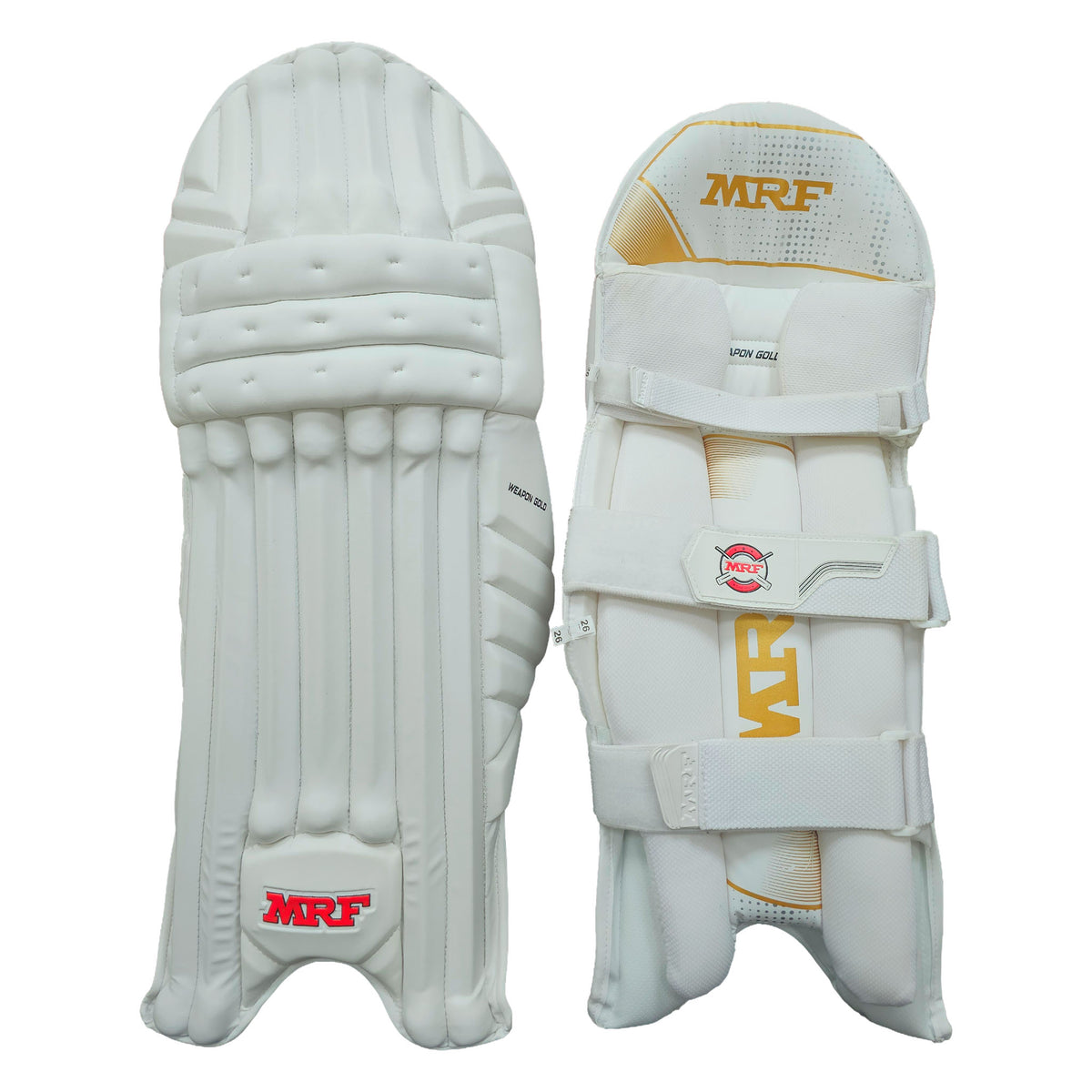 MRF Weapon Gold Batting Pads