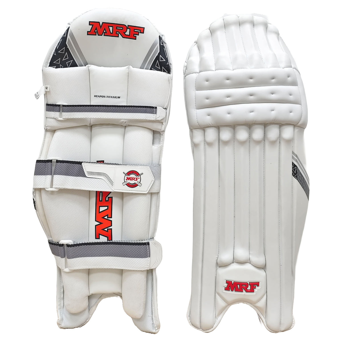 MRF Weapon Titanium Batting Pads