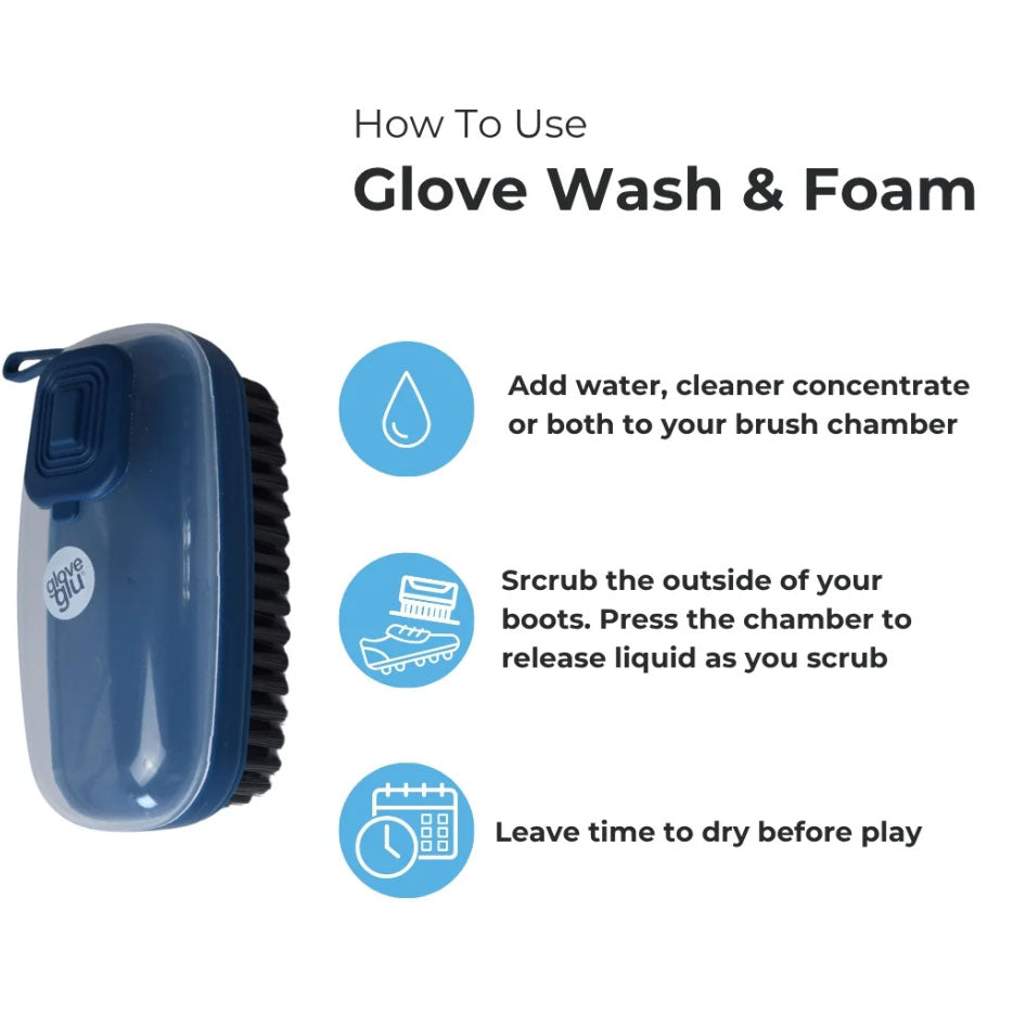 GloveGlu Clean Kick Pump Brush - Kingsgrove Sports