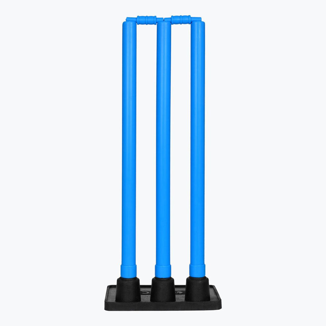 DSC Plastic Stump Set With Rubber Base - Kingsgrove Sports
