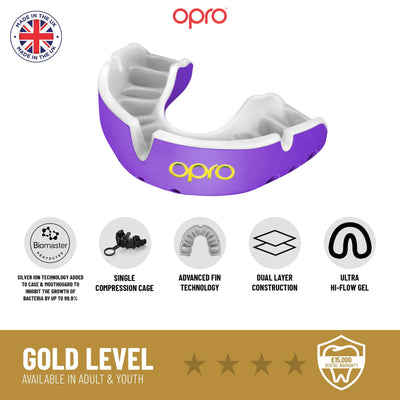 Opro Self-Fit Gold Mouthguard