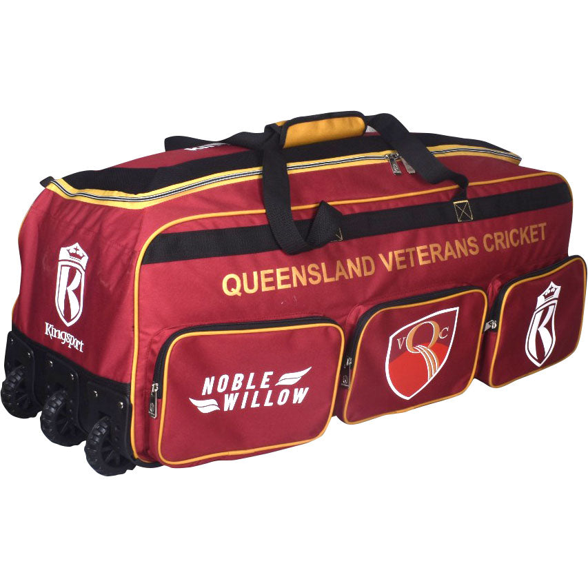 Kingsport Noble Willow Wheel Bag - Veterans Cricket QLD - Kingsgrove Sports