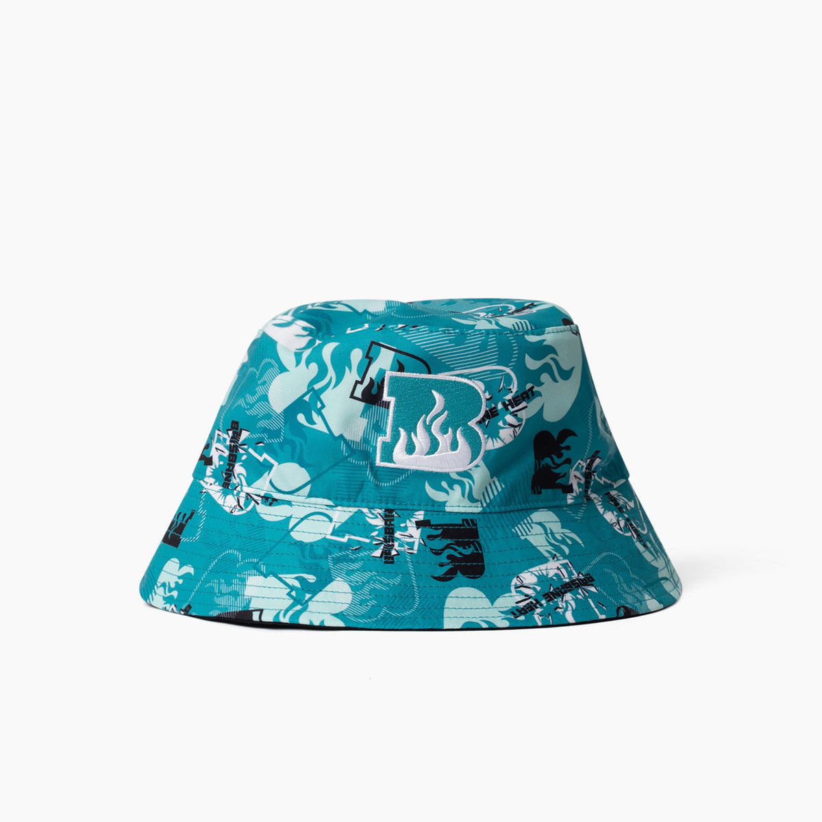 25/26 Brisbane Heat Reversible Bucket Hat - Kingsgrove Sports