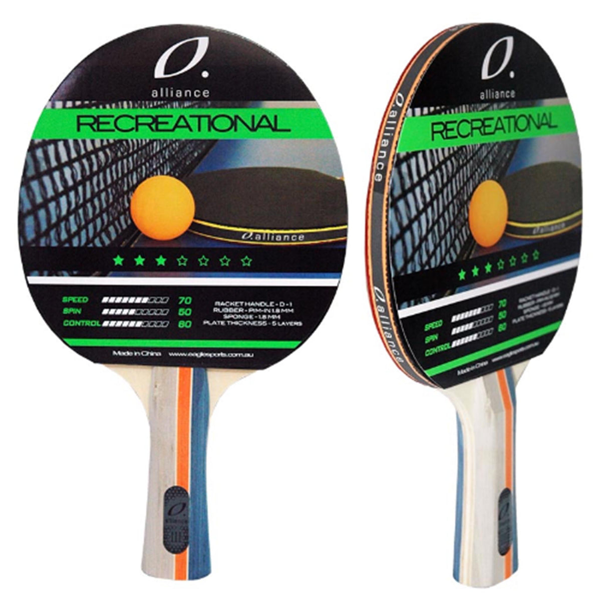 Alliance Typhoon 3 Star Table Tennis Bat