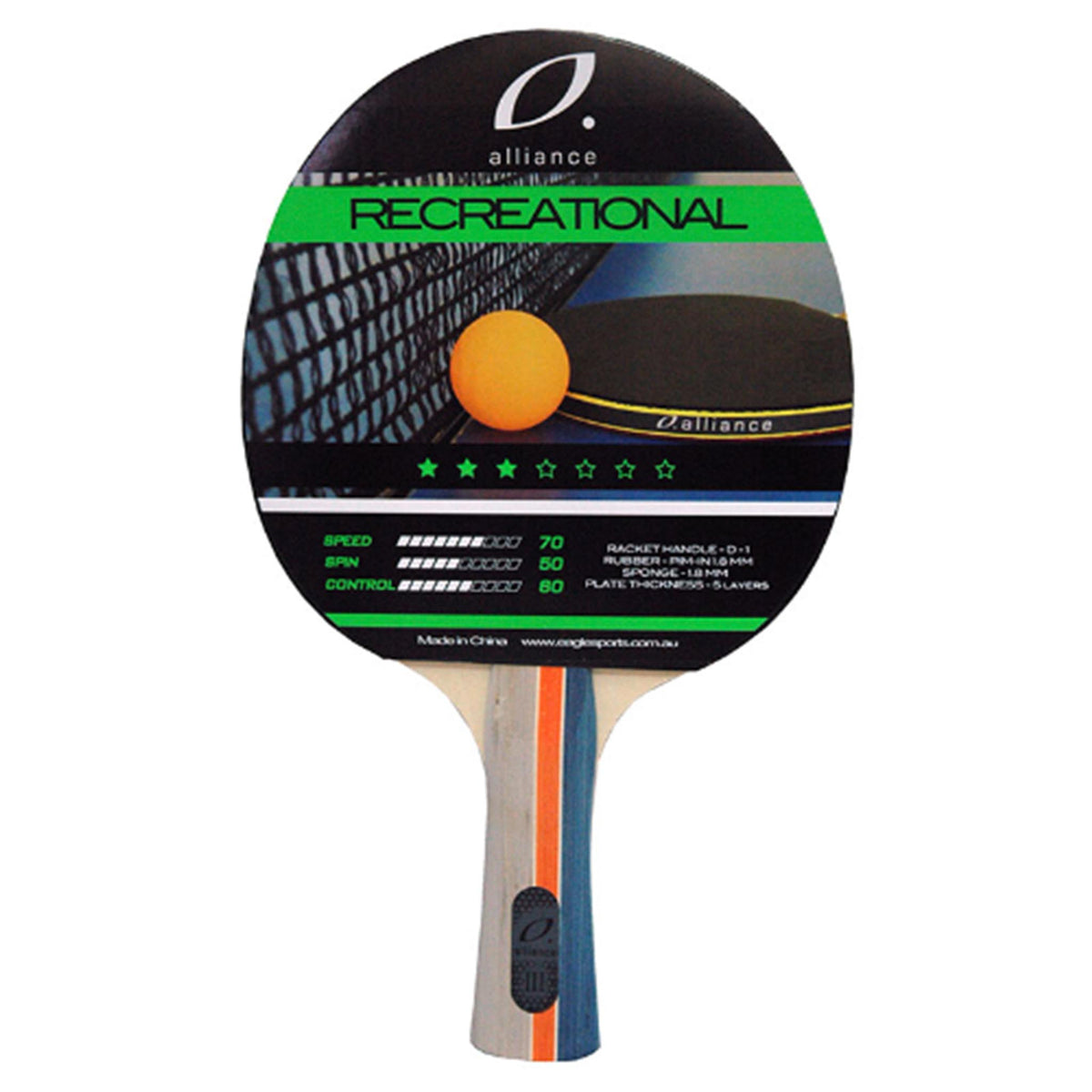 Alliance Typhoon 3 Star Table Tennis Bat