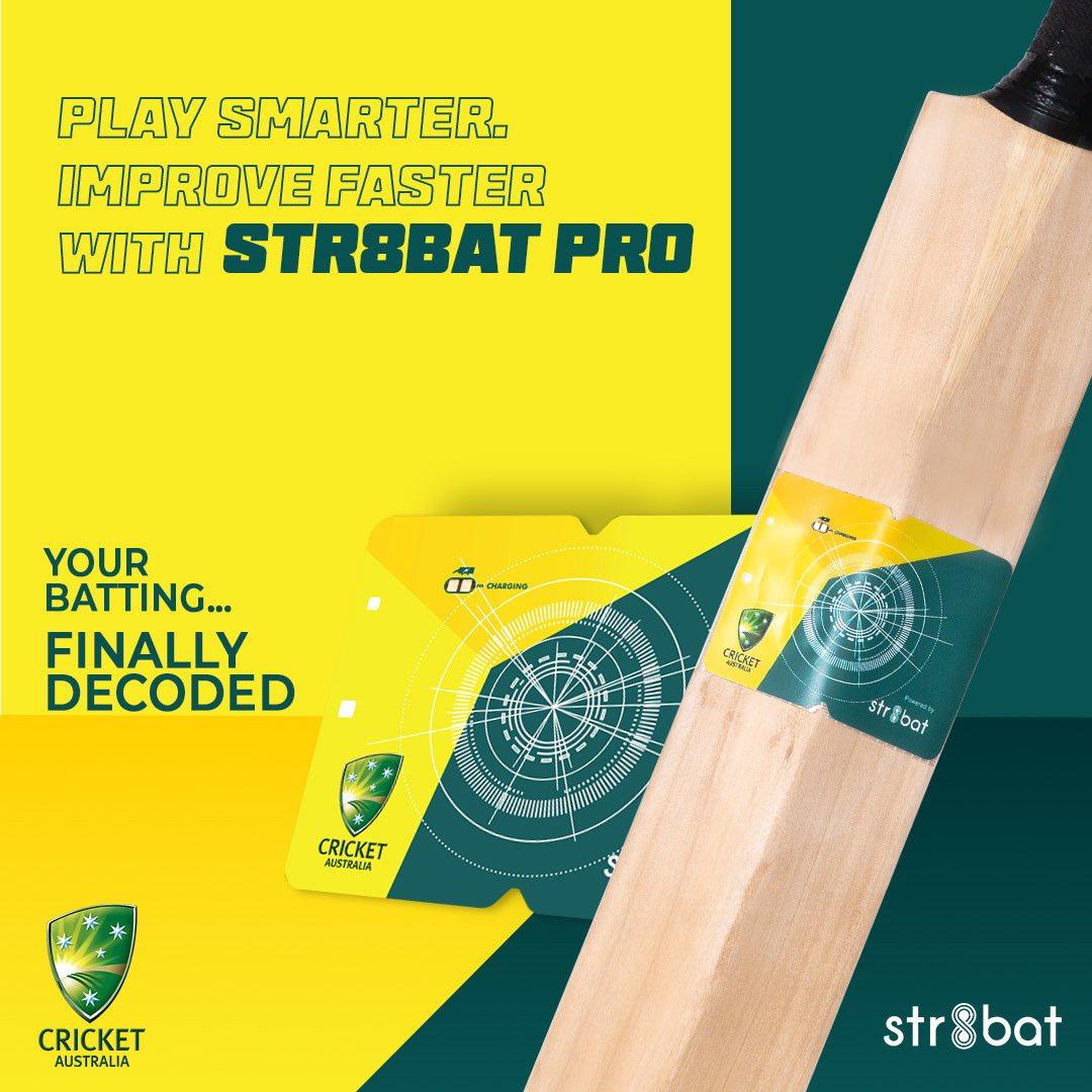 Str8bat Pro Cricket Bat Sensor - Kingsgrove Sports