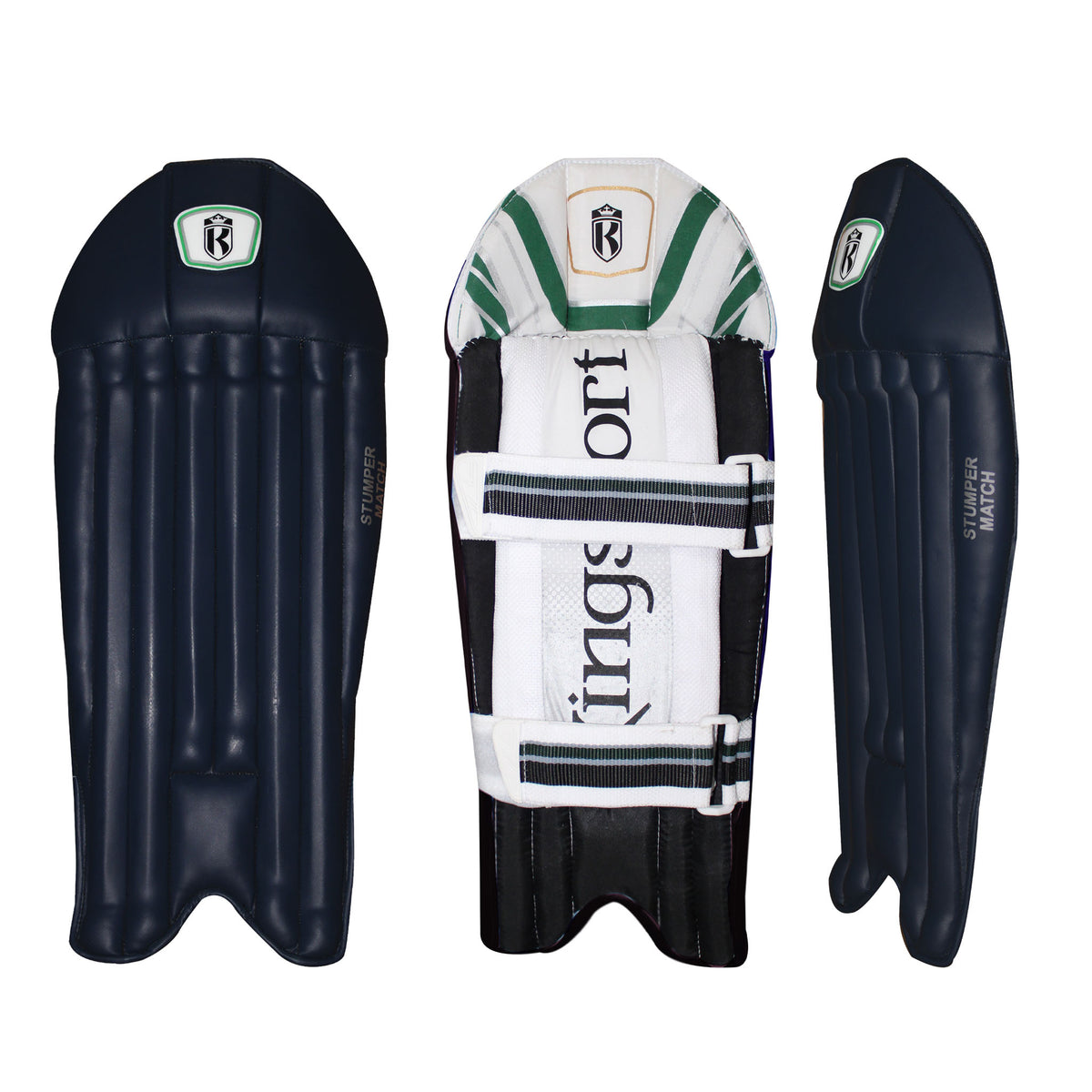 Kingsport Stumper Match Coloured Wicket Keeping Pads - Kingsgrove Sports