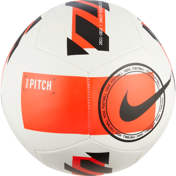 Soccer ball shop on pitch