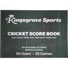 Kingsgrove Sports Cricket Scorebook 50 Overs