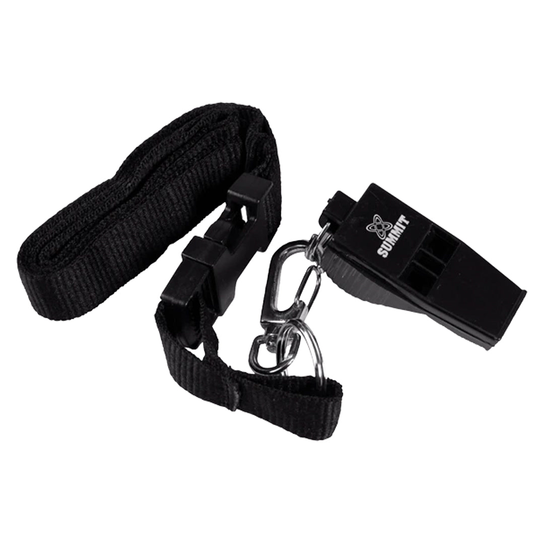 Summit Pealess Whistle with Lanyard - Kingsgrove Sports