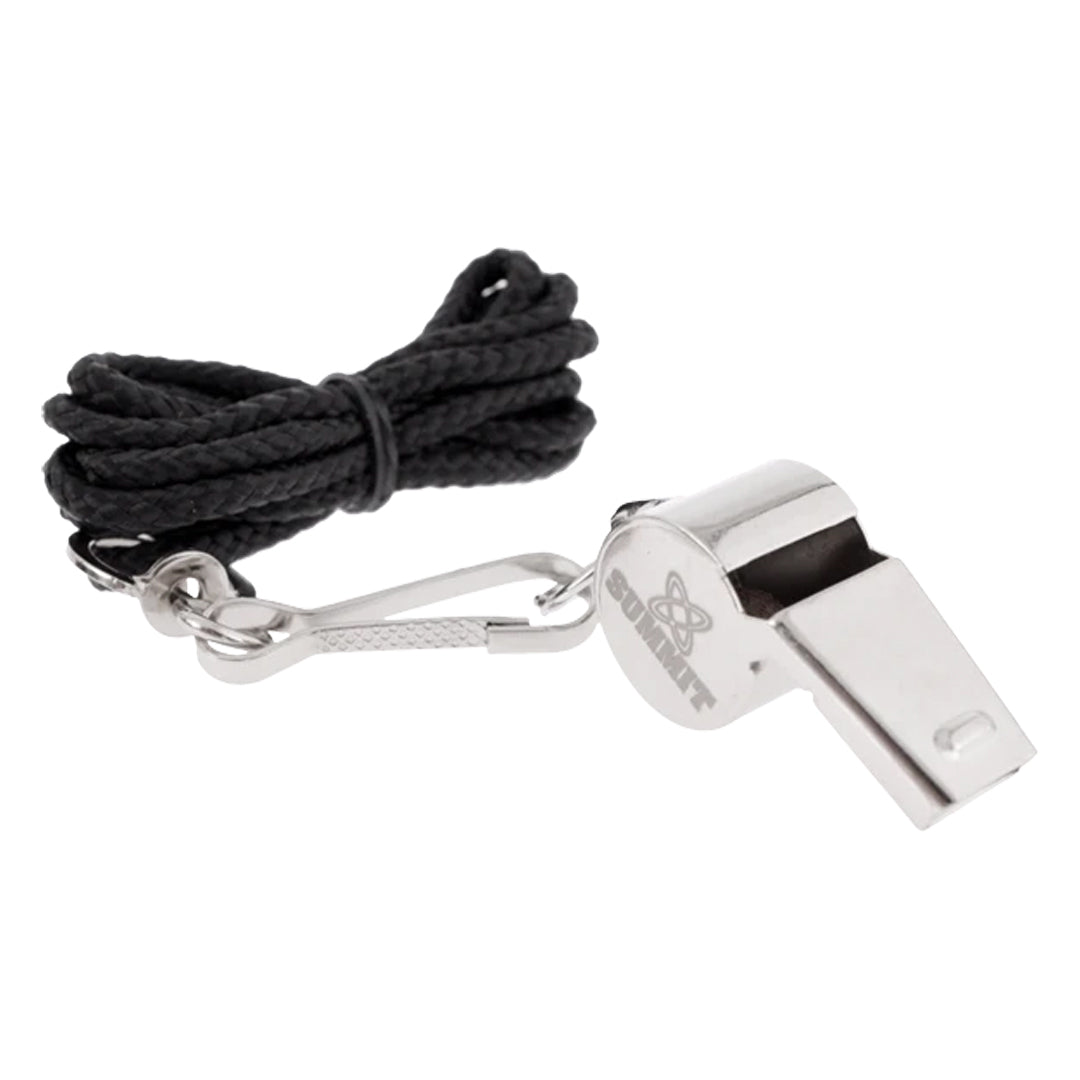 Summit Brass Whistle with Lanyard - Kingsgrove Sports